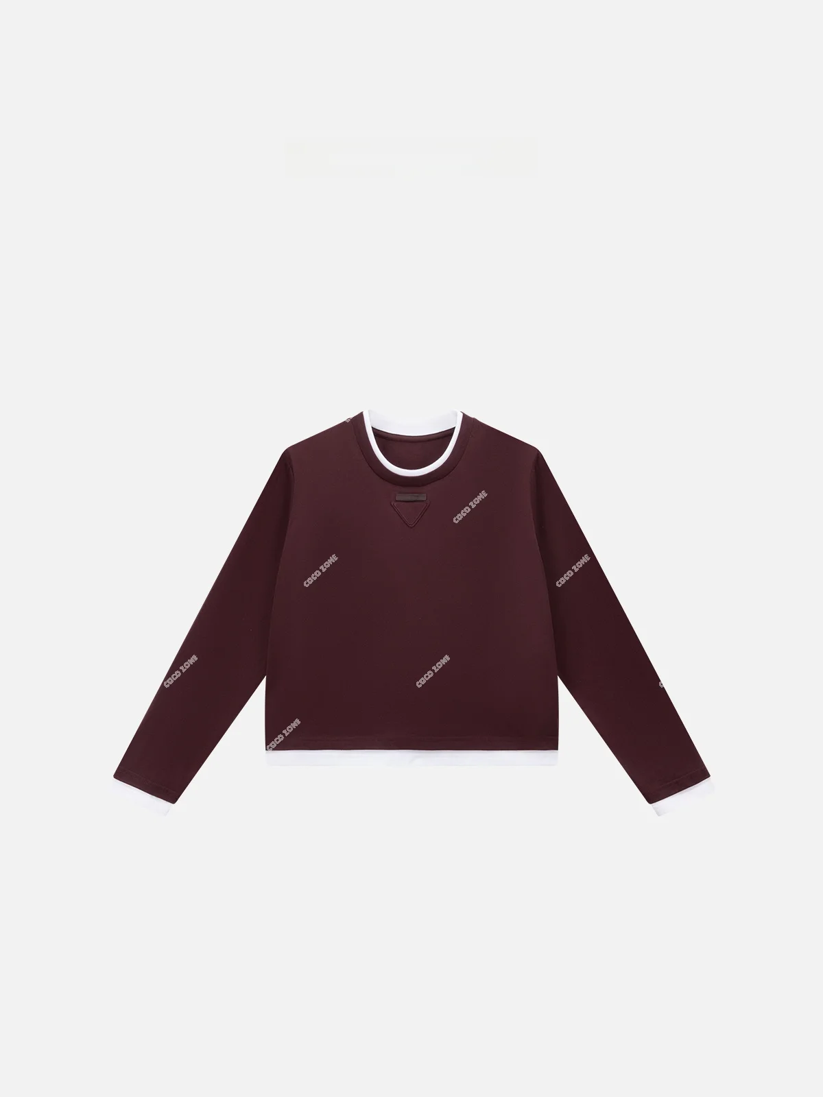 Двухцветный топ Zone Color Blo с круглым вырезом и длинными рукавами, 100% хлопок, свободный крой, уличный стиль, весенняя мода CCB533
Двухцветный топ Zone Color Blo с круглым вырезом и длинными рукавами, 100% хлопок, свободный крой, уличный стиль, весенняя мода CCB533