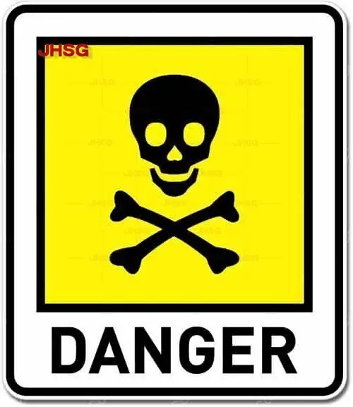 Deadly Warning Sign Skull and Bones Vinyl Sticker Decal Exterior Decorative Accessories for Car and Motorcycle Windows
Deadly Warning Sign Skull and Bones Vinyl Sticker Decal Exterior Decorative Accessories for Car and Motorcycle Windows
