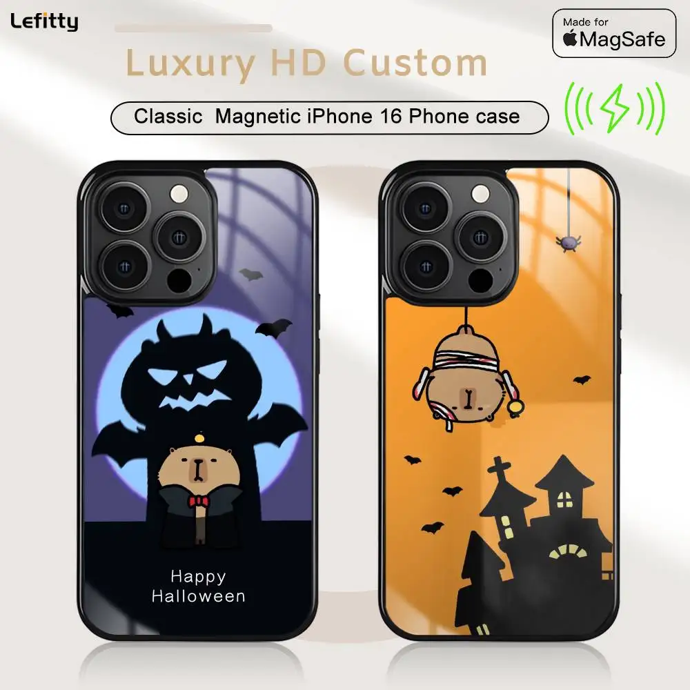 Halloween Guinea Pig Phone Case For iPhone 16 15 14 13 12 11 Pro Max Plus Mini Magsafe Charging Cover Magnetic Hard Shell
Halloween Guinea Pig Phone Case For iPhone 16 15 14 13 12 11 Pro Max Plus Mini Magsafe Charging Cover Magnetic Hard Shell