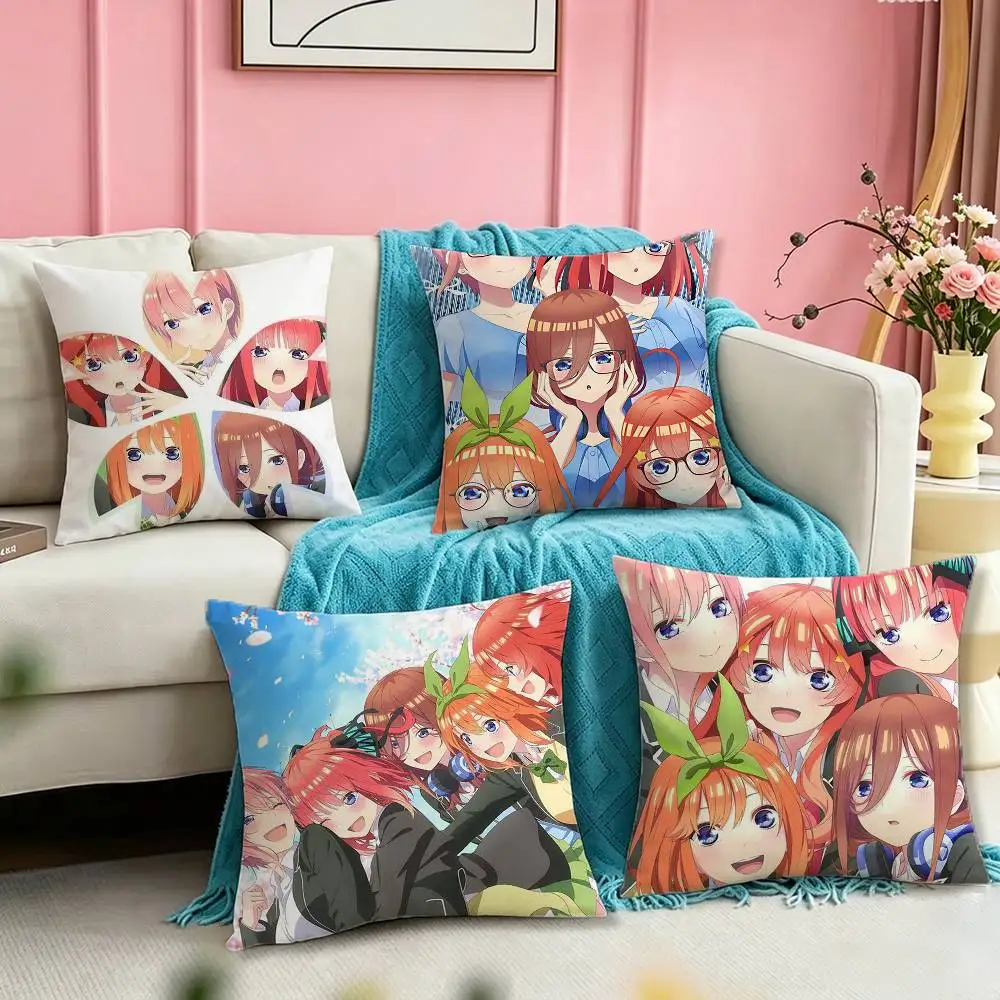 Anime The Quintessential Quintuplets Pillow Case Square Double-Sided Sofa Cushion Cover Bedroom Bedside Pillow
Anime The Quintessential Quintuplets Pillow Case Square Double-Sided Sofa Cushion Cover Bedroom Bedside Pillow