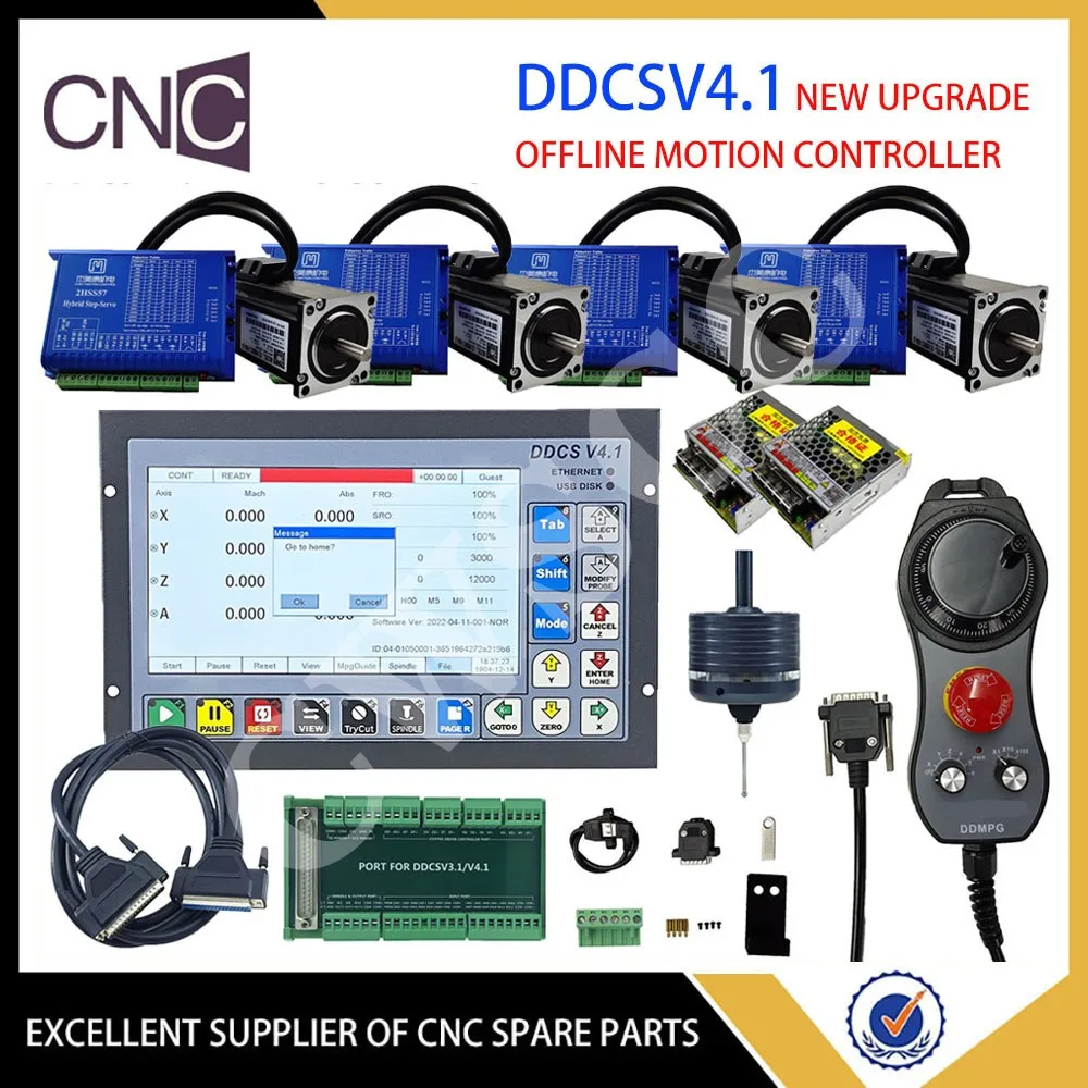 4-axis engraving machine motion controller NWMA23 hybrid servo kit 3D angle edge finder emergency stop MPG 75W24V power supply
4-axis engraving machine motion controller NWMA23 hybrid servo kit 3D angle edge finder emergency stop MPG 75W24V power supply