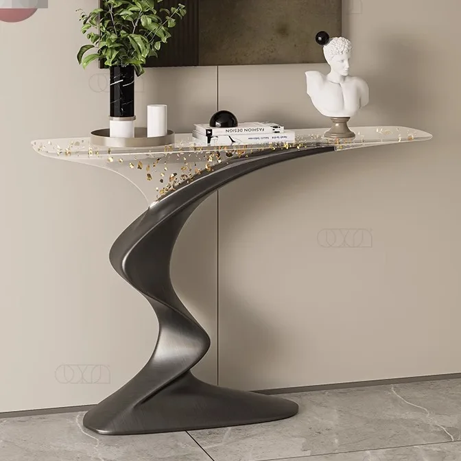 Welcome pine light luxury entrance table designer high-end cabinet corridor Chinese rock slab foyer Italian entrance entrance
Welcome pine light luxury entrance table designer high-end cabinet corridor Chinese rock slab foyer Italian entrance entrance
