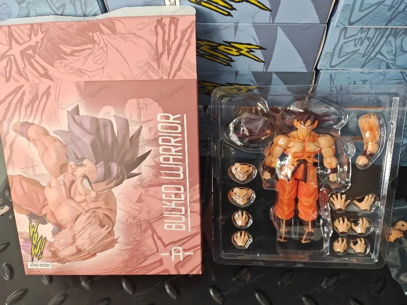 New Dragon Ball Son Goku Kaiouken 1/12 Action Figure Wow Super Action Studio Collectible Model Toy Gift
New Dragon Ball Son Goku Kaiouken 1/12 Action Figure Wow Super Action Studio Collectible Model Toy Gift