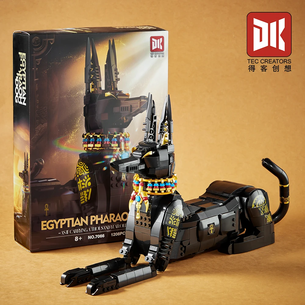 Deke DK7066 Egyptian Pharaoh Dog 1208 Pieces Collectible Animal Model Building Block Toy Wholesale Cross
Deke DK7066 Egyptian Pharaoh Dog 1208 Pieces Collectible Animal Model Building Block Toy Wholesale Cross