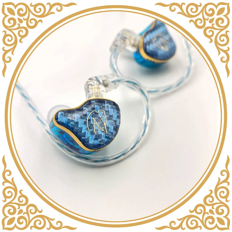 Dirtyrose Blue Angel Hybrid Dual Driver HIFI Monitor Headphones, Wired In-ear Stage Earbuds IEM Ear Monitor
Dirtyrose Blue Angel Hybrid Dual Driver HIFI Monitor Headphones, Wired In-ear Stage Earbuds IEM Ear Monitor