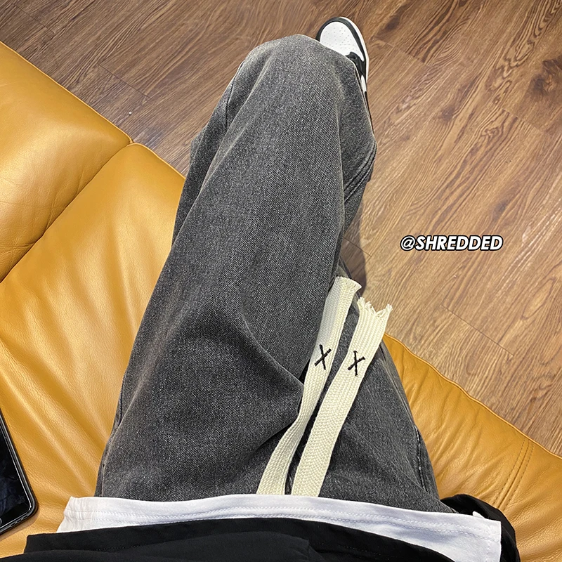 American Sle Men's Jeans Straight Leg Loose Fit Workwear Casual Long Trousers Spring Autumn Trend High Street Vibe Jeans
American Sle Men's Jeans Straight Leg Loose Fit Workwear Casual Long Trousers Spring Autumn Trend High Street Vibe Jeans