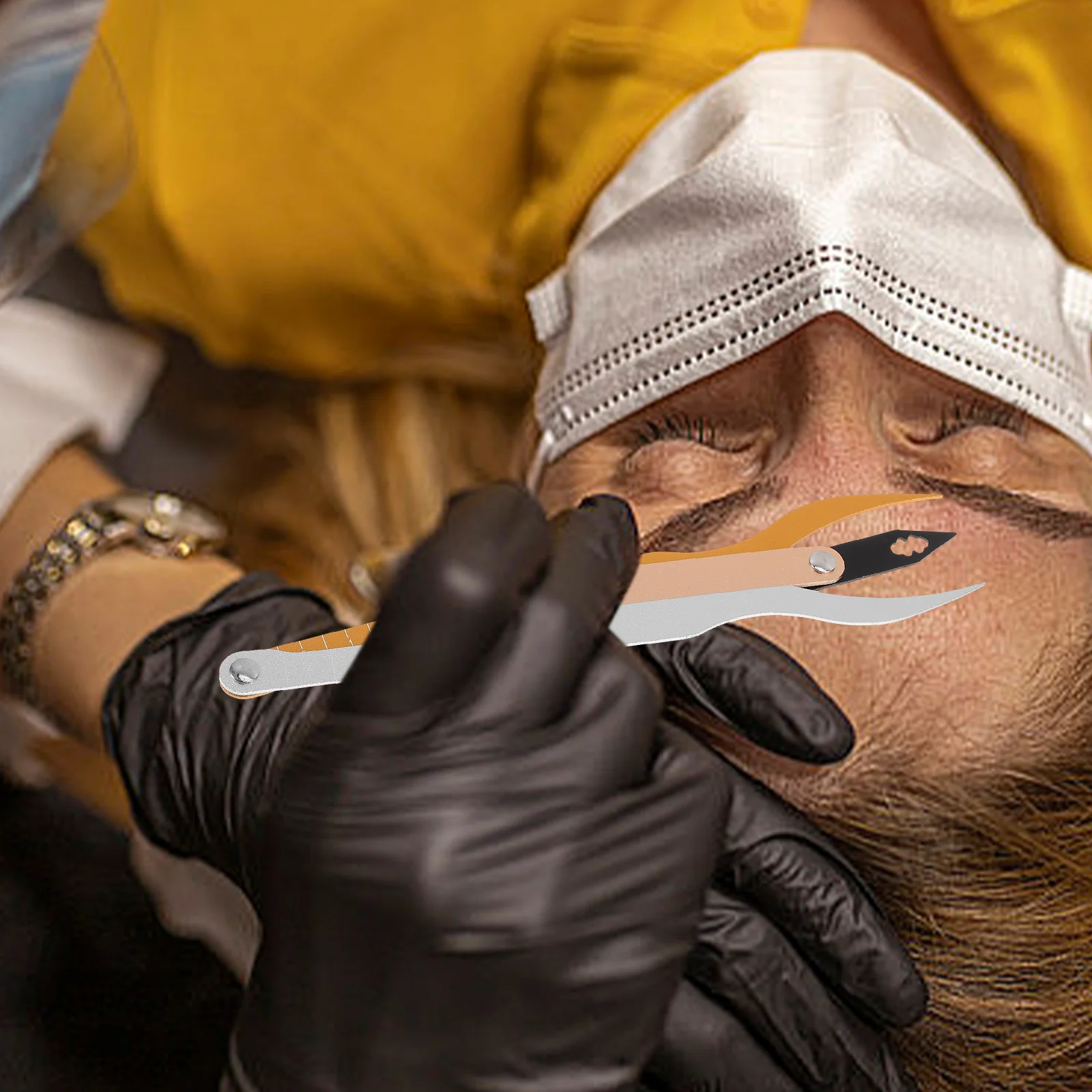 Линейка для бровей с золотым соотношением, 3-точечный инструмент позиционирования для точного измерения картографирования бровей, профессиональное руководство по формированию микроблейдинга
Линейка для бровей с золотым соотношением, 3-точечный инструмент позиционирования для точного измерения картографирования бровей, профессиональное руководство по формированию микроблейдинга