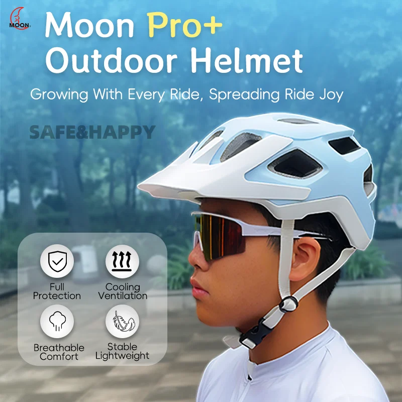 MOON Anti-Odor Professional Bike Helmet for Youth and Kids-Mountain & Road, Outdoor Sports Safety
MOON Anti-Odor Professional Bike Helmet for Youth and Kids-Mountain & Road, Outdoor Sports Safety