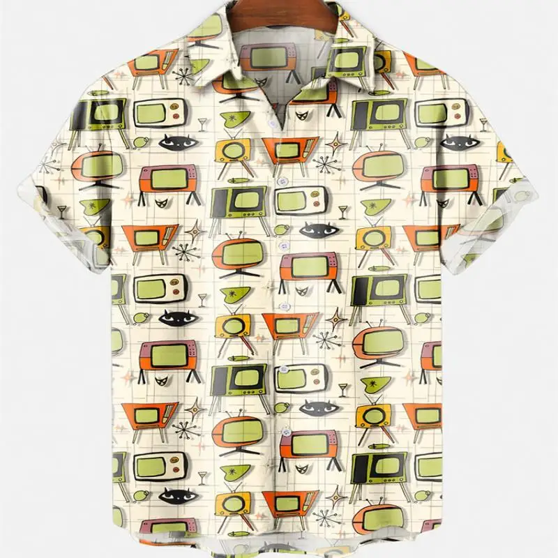 Men's Vintage Oversized Casual Striped Solid Color Hawaii Summer Clothes Printing Original Fashion Silky Elegant Social Shirt
Men's Vintage Oversized Casual Striped Solid Color Hawaii Summer Clothes Printing Original Fashion Silky Elegant Social Shirt