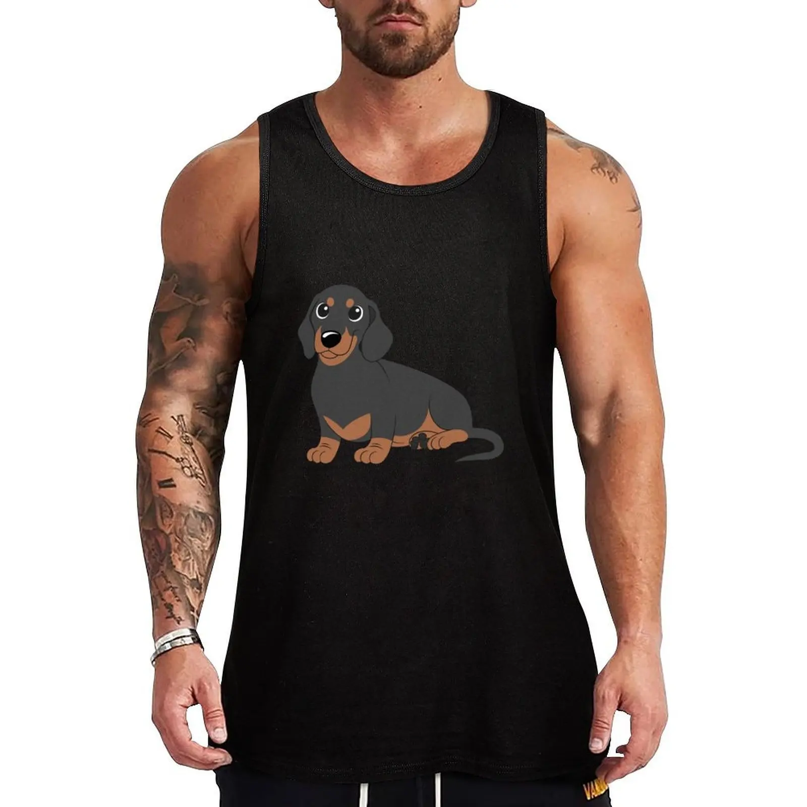 Miniature Dachshund - Black & Tan Tank Top Lounge Tank Top Casual Sleeveless Loose Relaxed Top
Miniature Dachshund - Black & Tan Tank Top Lounge Tank Top Casual Sleeveless Loose Relaxed Top