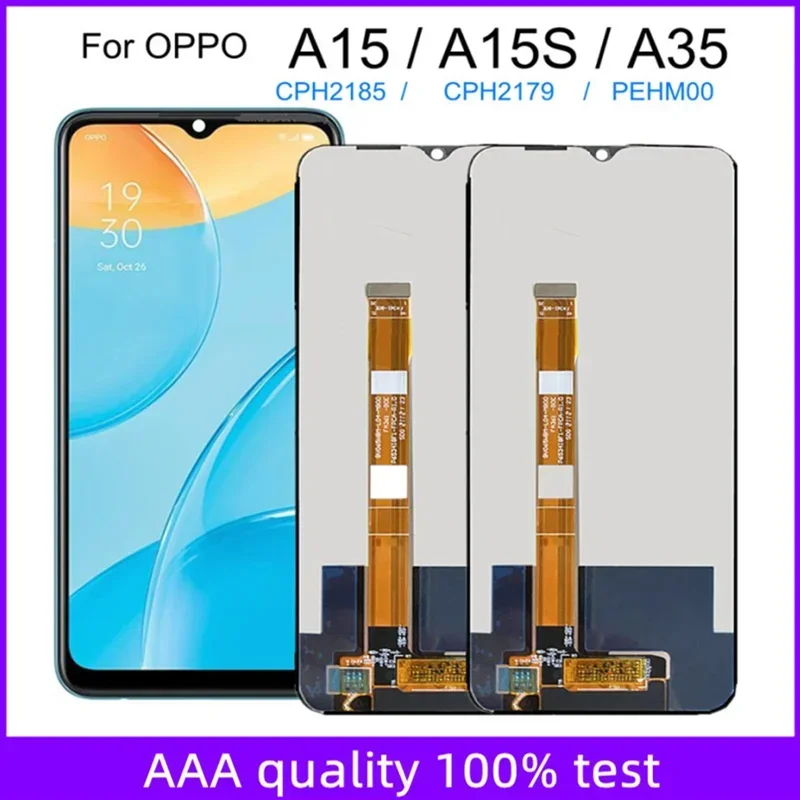 6.50" LCD For OPPO A15S CPH2179 A35 PEHM00 LCD Display Touch Screen Digitizer Assembly Replacement
6.50" LCD For OPPO A15S CPH2179 A35 PEHM00 LCD Display Touch Screen Digitizer Assembly Replacement