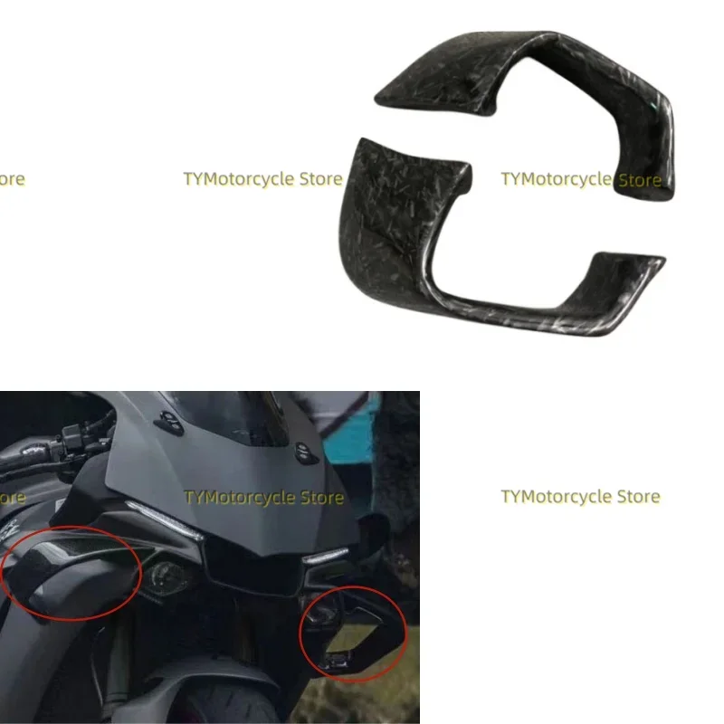 Carbon fiber coating Motorcycle Winglet Fixed Wind Wing Fairing Fit for Yamaha YZF R1 2015-2023 YZF R6 2017-2022 R1M 2015-2023
Carbon fiber coating Motorcycle Winglet Fixed Wind Wing Fairing Fit for Yamaha YZF R1 2015-2023 YZF R6 2017-2022 R1M 2015-2023