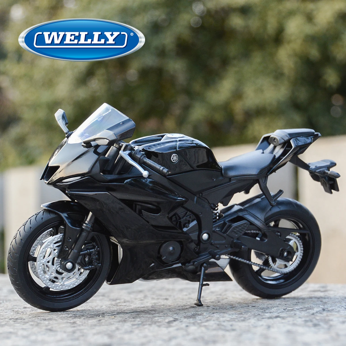 Welly 1:12 2020 Yamaha YZF-R6 Black Die Cast Vehicles Collectible Hobbies Motorcycle Model Toys
Welly 1:12 2020 Yamaha YZF-R6 Black Die Cast Vehicles Collectible Hobbies Motorcycle Model Toys
