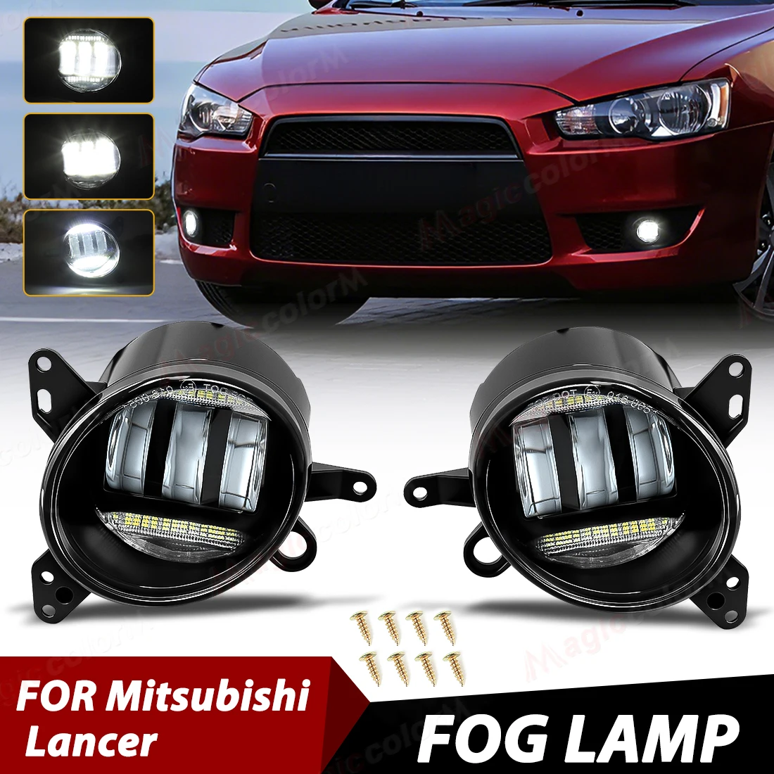 2PCS LED Fog Lamps For Mitsubishi Lancer Lancer-ex 2008 2009 2010 2011 2012 2013 Car LED DRL Front Bumper Daytime Running Lights
2PCS LED Fog Lamps For Mitsubishi Lancer Lancer-ex 2008 2009 2010 2011 2012 2013 Car LED DRL Front Bumper Daytime Running Lights