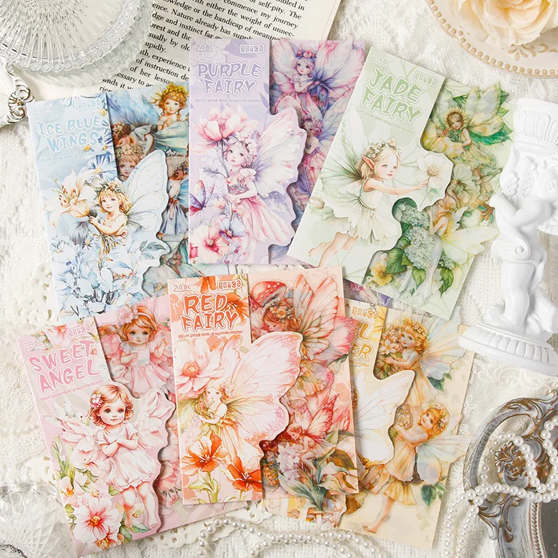 Cloud Spirit Series Cute Elf Girl Character Flower Landscape PET Sticker Creative DIY Journal Material Collage Stationery
Cloud Spirit Series Cute Elf Girl Character Flower Landscape PET Sticker Creative DIY Journal Material Collage Stationery
