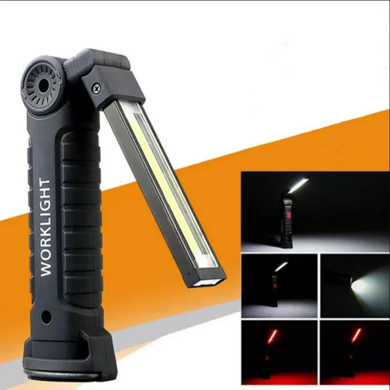 Rechargeable Work Lights LED Work Light Hanging Hook 5 Modes Magnetic USB Rechargeable Flashlight Portable Working Flash Light
Rechargeable Work Lights LED Work Light Hanging Hook 5 Modes Magnetic USB Rechargeable Flashlight Portable Working Flash Light