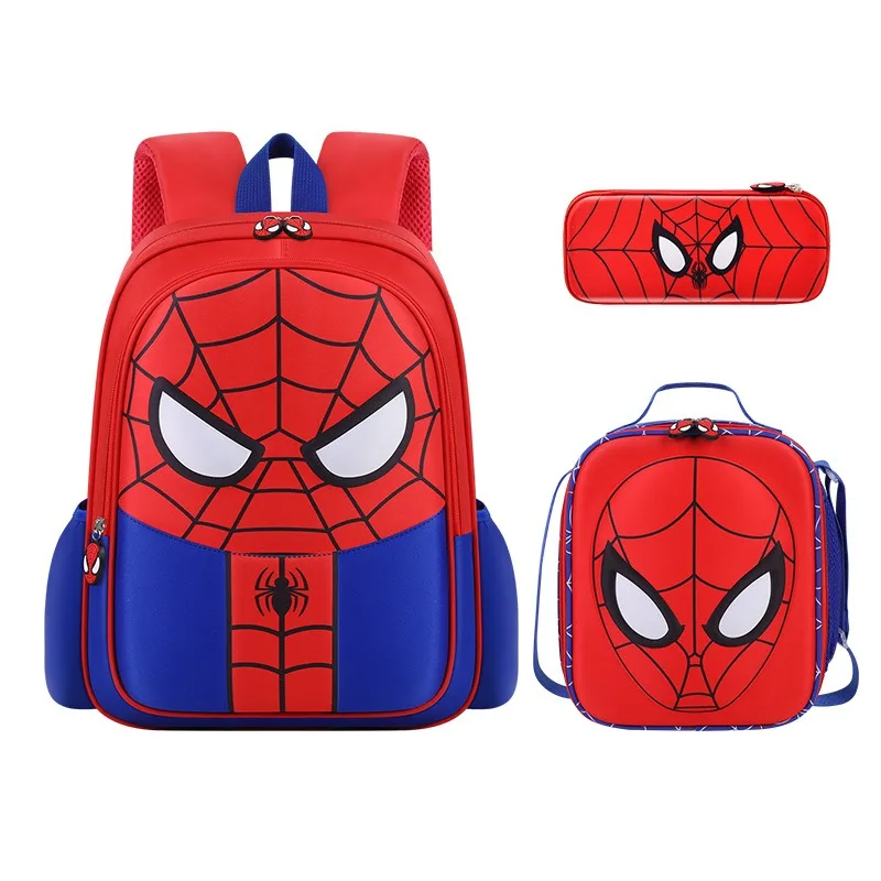 Marvel Spider-Man Backpack Casual Lightweight Cartoon Design Schoolbag- Includes Rucksack, Pencil Case, Lunch Bags
Marvel Spider-Man Backpack Casual Lightweight Cartoon Design Schoolbag- Includes Rucksack, Pencil Case, Lunch Bags