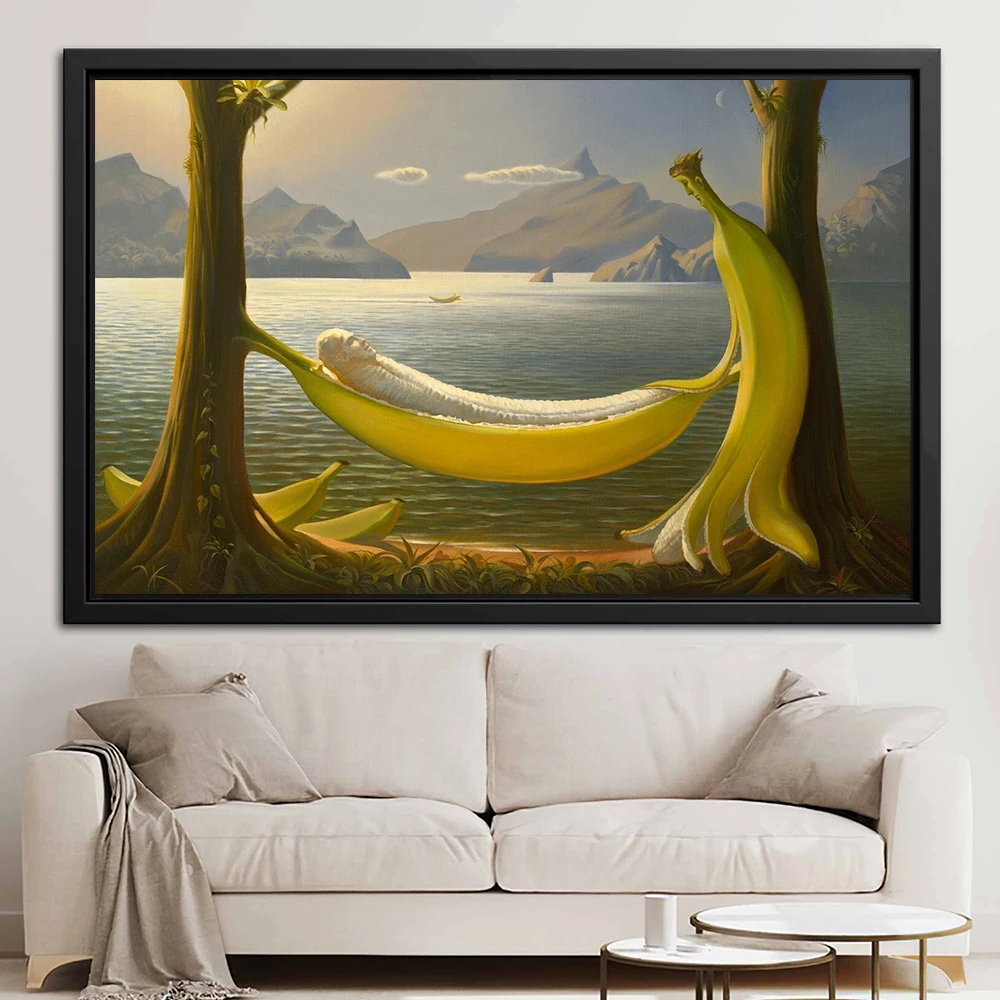 Vladimir Kush Surreal Canvas Painting Banana Tree Landscape Wall Art Poster And Print Nursery Comic Mural Living Room Home Decor
Vladimir Kush Surreal Canvas Painting Banana Tree Landscape Wall Art Poster And Print Nursery Comic Mural Living Room Home Decor