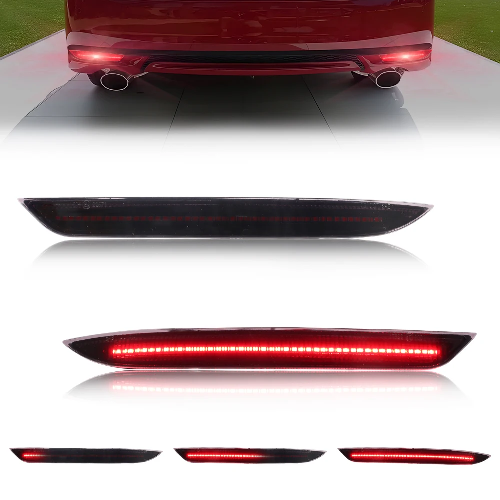 2X Rear Bumper DRL Light Brake Light Tail Light Reflector Lights Turn Signal Lights With Red LED For 2016-2017 Honda Accord
2X Rear Bumper DRL Light Brake Light Tail Light Reflector Lights Turn Signal Lights With Red LED For 2016-2017 Honda Accord