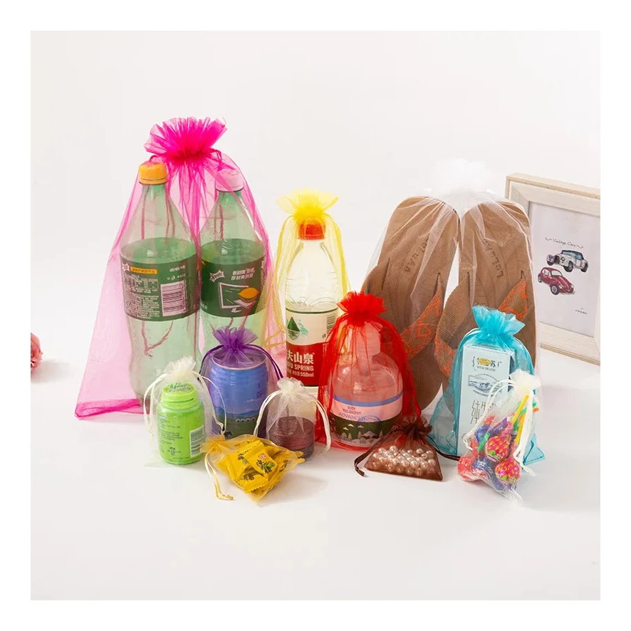 100Pcs/lot 7x9 9x12 10x15 Organza Bags Jewelry Bag Wedding Party Decoration Drawable Bags Gift Pouches Jewelry Packaging
100Pcs/lot 7x9 9x12 10x15 Organza Bags Jewelry Bag Wedding Party Decoration Drawable Bags Gift Pouches Jewelry Packaging
