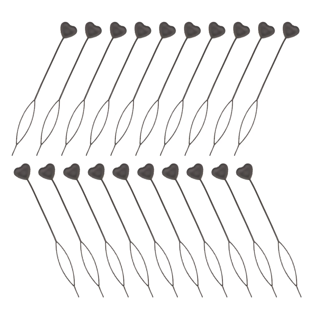 20pcs Black Hair Needle Bead Threader for Braids Kids Hair Bead Threader Plastic Styling Tool Ponytail Accessories
20pcs Black Hair Needle Bead Threader for Braids Kids Hair Bead Threader Plastic Styling Tool Ponytail Accessories