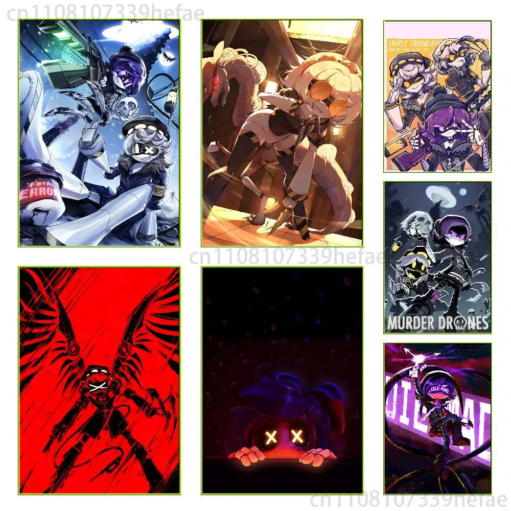 M-Murder D-Drones Game Poster Home decor HD sticky wall waterproof home living room bedroom bar decoration
M-Murder D-Drones Game Poster Home decor HD sticky wall waterproof home living room bedroom bar decoration