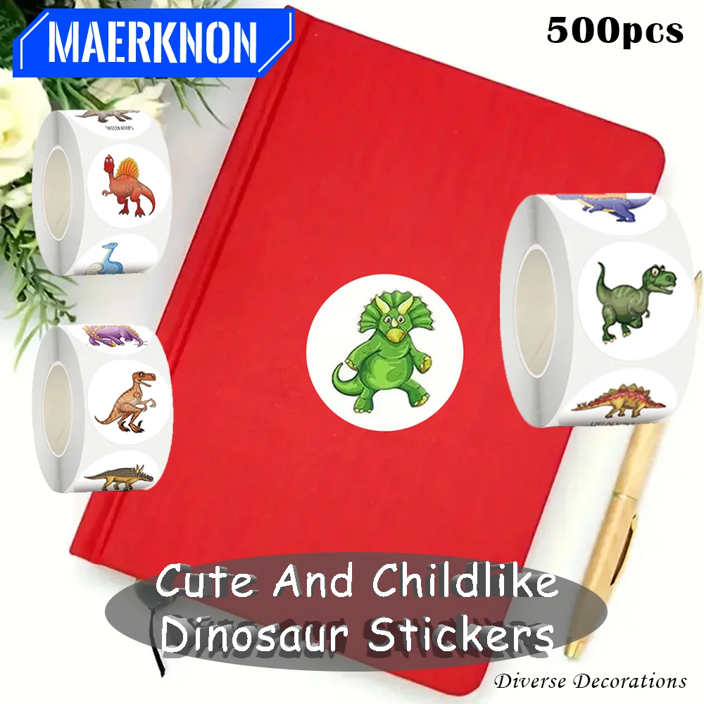 Diverse Cute Stickers For Gift Packaging Envelope Seals Birthday Decorations Children's Toys 500pcs Childlike Dinosaur Stickers
Diverse Cute Stickers For Gift Packaging Envelope Seals Birthday Decorations Children's Toys 500pcs Childlike Dinosaur Stickers