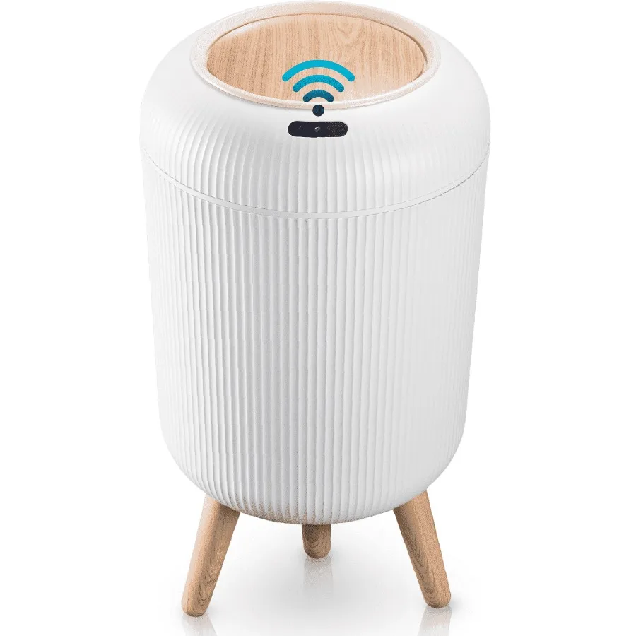 Touchless Motion Sensor Trash Can, Waterproof for Kitchen and Bathroom, 2.6 Gallon, White Gifts for Dad
Touchless Motion Sensor Trash Can, Waterproof for Kitchen and Bathroom, 2.6 Gallon, White Gifts for Dad