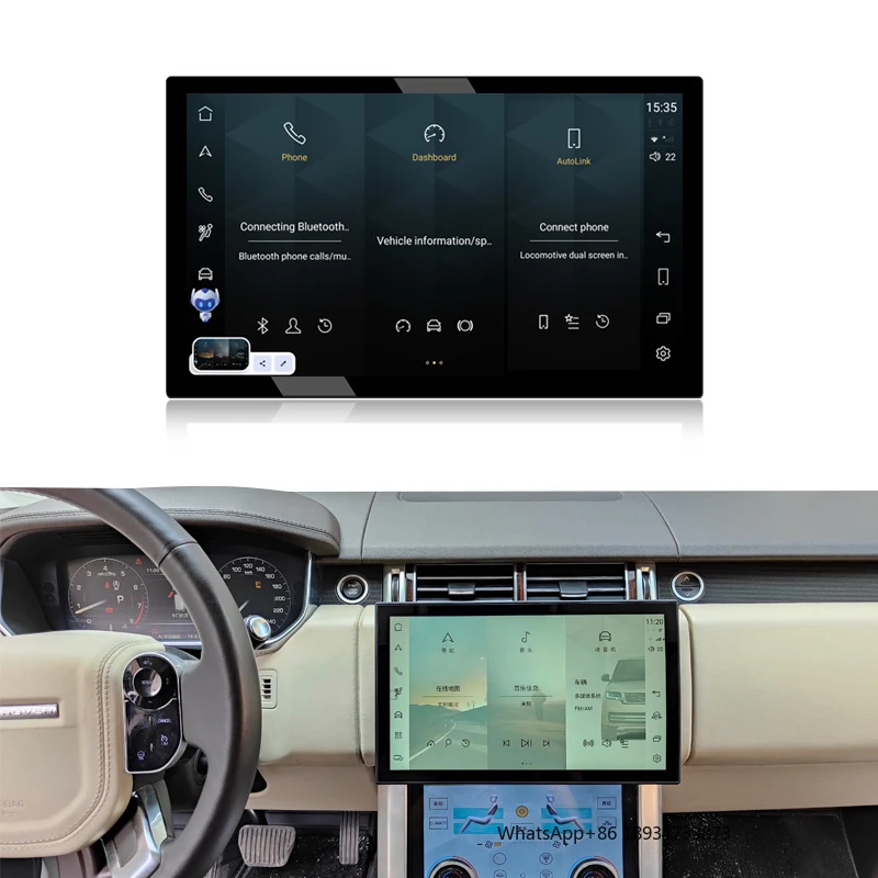 Hot Selling 13.3" Android Car Multimedia System for Range Rover Vogue L405 LHD RHD Support WIFI Carplay GPS Navigation Back Seat
Hot Selling 13.3" Android Car Multimedia System for Range Rover Vogue L405 LHD RHD Support WIFI Carplay GPS Navigation Back Seat