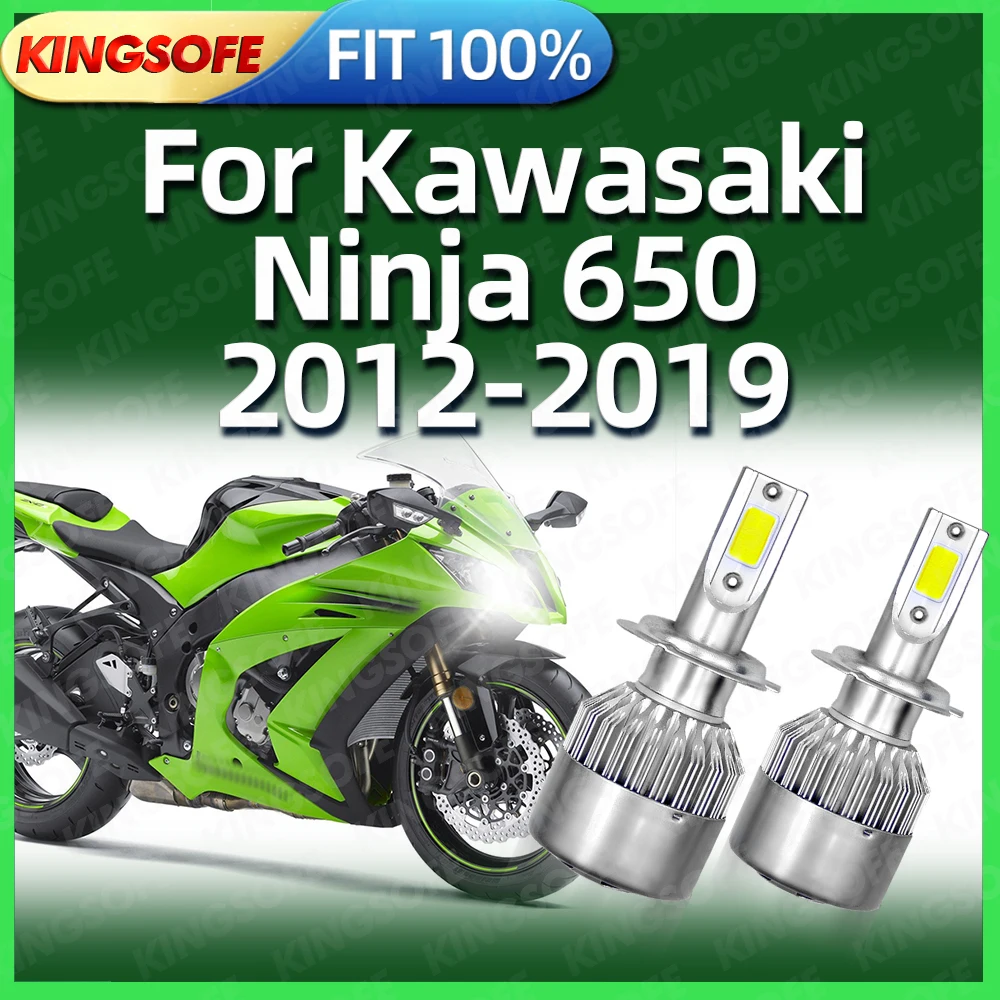 Motorcycle H7 Headlight LED Light Moto Bulbs 10000LM For Kawasaki Ninja 650 2012 2013 2014 2015 2016 2017 2018 2019
Motorcycle H7 Headlight LED Light Moto Bulbs 10000LM For Kawasaki Ninja 650 2012 2013 2014 2015 2016 2017 2018 2019