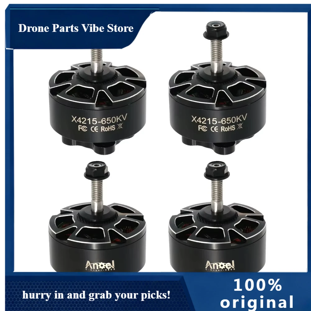 AP4pcs/лот Бесколлекторный двигатель UAngel X4215 4215 400KV 650KV для 13-дюймового FPV-дрона дальнего радиуса действия / кинематографического / синелифтерного FPV-дрона
AP4pcs/лот Бесколлекторный двигатель UAngel X4215 4215 400KV 650KV для 13-дюймового FPV-дрона дальнего радиуса действия / кинематографического / синелифтерного FPV-дрона