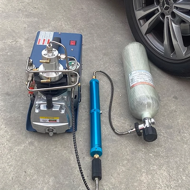 Воздушный компрессор высокого давления PCP 1800 Вт, 4500PSI/30MPA/300BAR, 220 В, ручная остановка для пейнтбола, пневматической винтовки, бутылки для дайвинга
Воздушный компрессор высокого давления PCP 1800 Вт, 4500PSI/30MPA/300BAR, 220 В, ручная остановка для пейнтбола, пневматической винтовки, бутылки для дайвинга