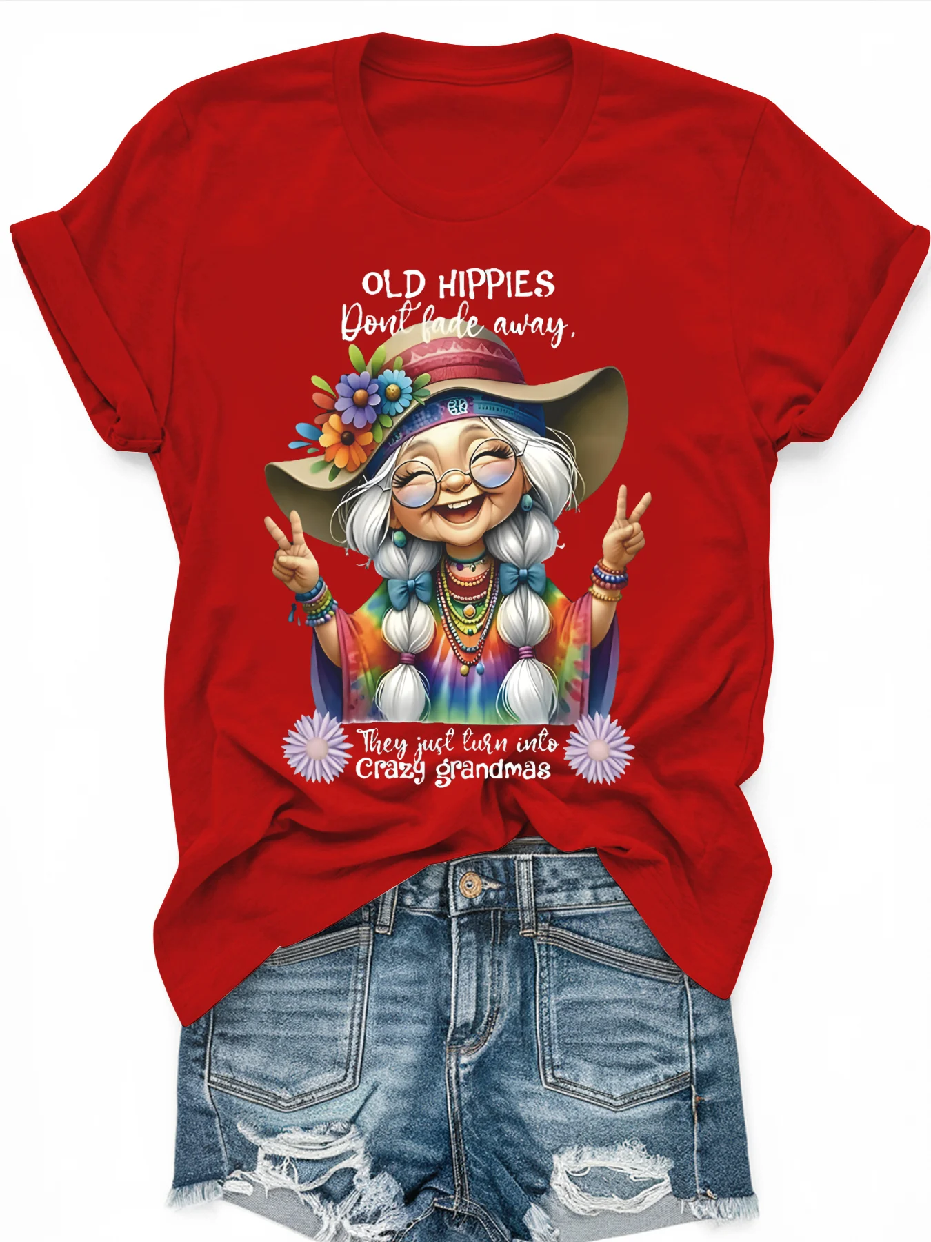 Women's large-size printed short-sleeved T-shirt, loose and casual, soft, comfortable and breathable, outdoor sports
Women's large-size printed short-sleeved T-shirt, loose and casual, soft, comfortable and breathable, outdoor sports