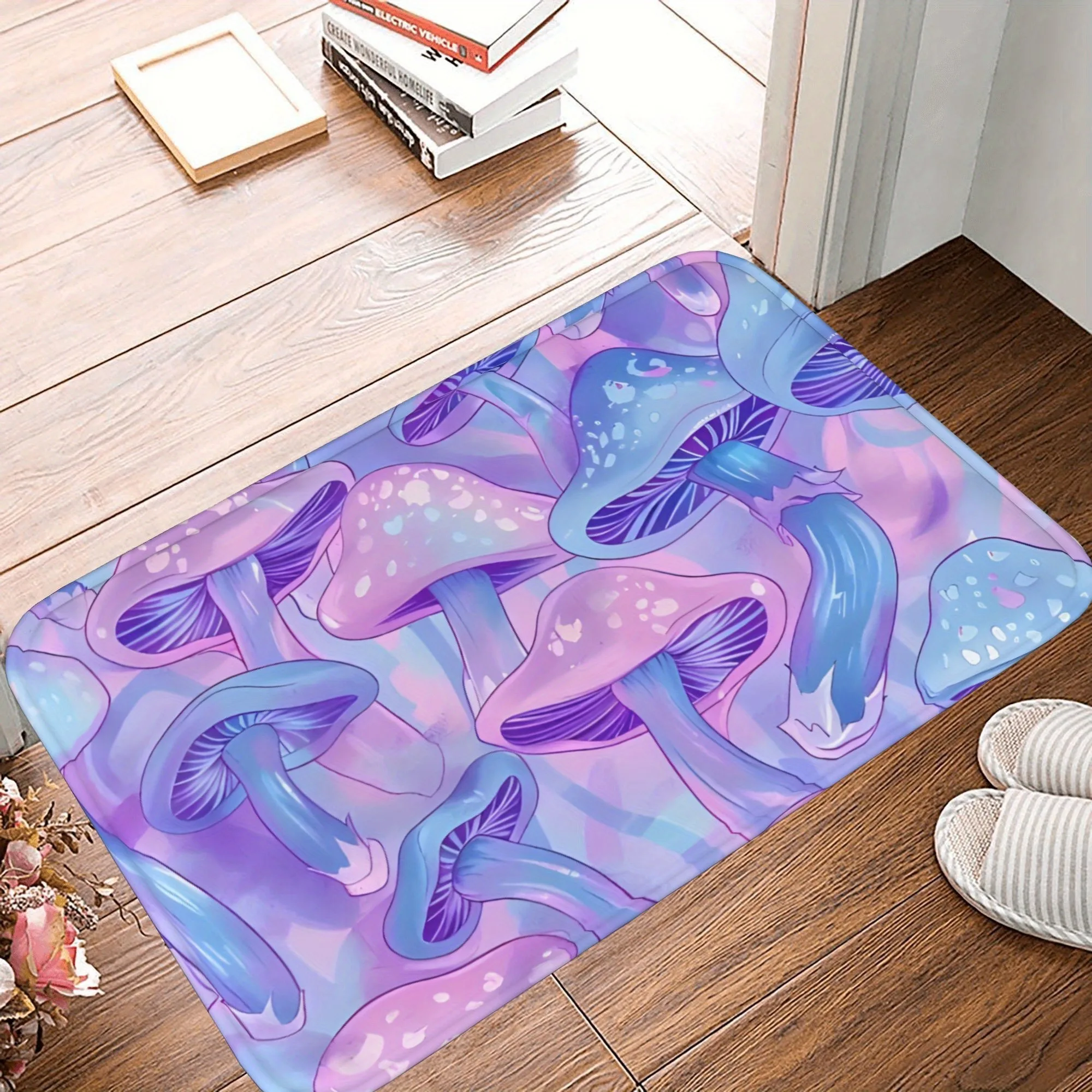 1PC Whimsical Mushroom Fantasy Kitchen Rug Non-Slip Door Mat Pop design Bathroom Rug Bath Mat Carpet for Home Sink Laundry Decor
1PC Whimsical Mushroom Fantasy Kitchen Rug Non-Slip Door Mat Pop design Bathroom Rug Bath Mat Carpet for Home Sink Laundry Decor