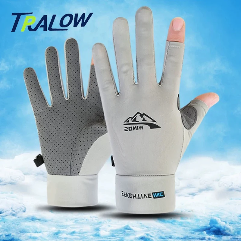 MuqiNush Breathable Gloves Anti-Slip UV Resistant Sun-Resistant Half Finger Suitable For Driving Bicycles Cycling Fishing Sport
MuqiNush Breathable Gloves Anti-Slip UV Resistant Sun-Resistant Half Finger Suitable For Driving Bicycles Cycling Fishing Sport