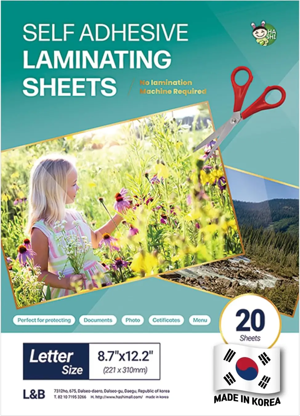 Self-Adhesive Laminating Sheets, 4mil, 20-Pack, Letter Size (8.5x11"), No Heat, No Machine, Clear & Waterproof
Self-Adhesive Laminating Sheets, 4mil, 20-Pack, Letter Size (8.5x11"), No Heat, No Machine, Clear & Waterproof