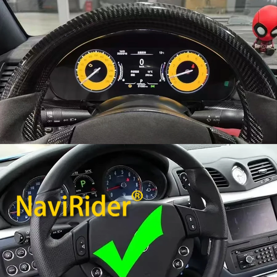 Yes 12.3inch Car LCD Digital Dashboard Panel For Maserati GranTurismo GT/GC 2007-2015 Instrument Cluster Cockpit Speedometer
Yes 12.3inch Car LCD Digital Dashboard Panel For Maserati GranTurismo GT/GC 2007-2015 Instrument Cluster Cockpit Speedometer