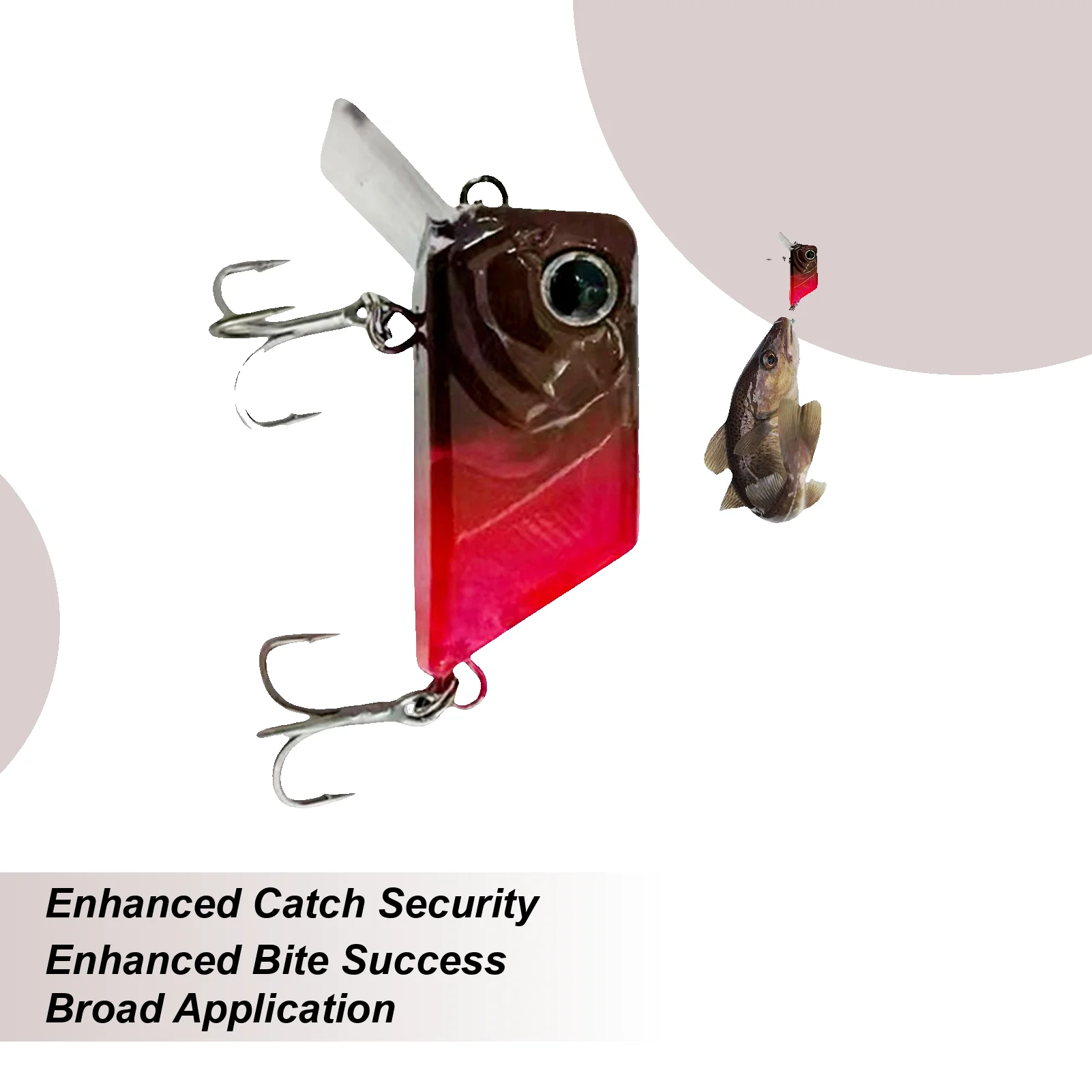 Bass Fishing Lures Floating Bait With Hooks Trout Lures For Men Angler Trout Catfish Walleye Crappie Bluegill Lake River
Bass Fishing Lures Floating Bait With Hooks Trout Lures For Men Angler Trout Catfish Walleye Crappie Bluegill Lake River