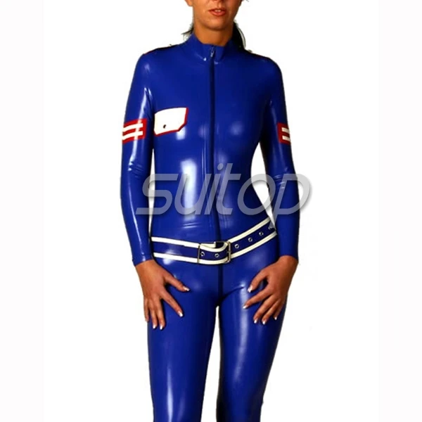 sexy new fashion clothing policy latex wearing catsuit Latex Catsuit unifrom MILITARY ARMY WOMAN RUBBER BODY SUIT
sexy new fashion clothing policy latex wearing catsuit Latex Catsuit unifrom MILITARY ARMY WOMAN RUBBER BODY SUIT