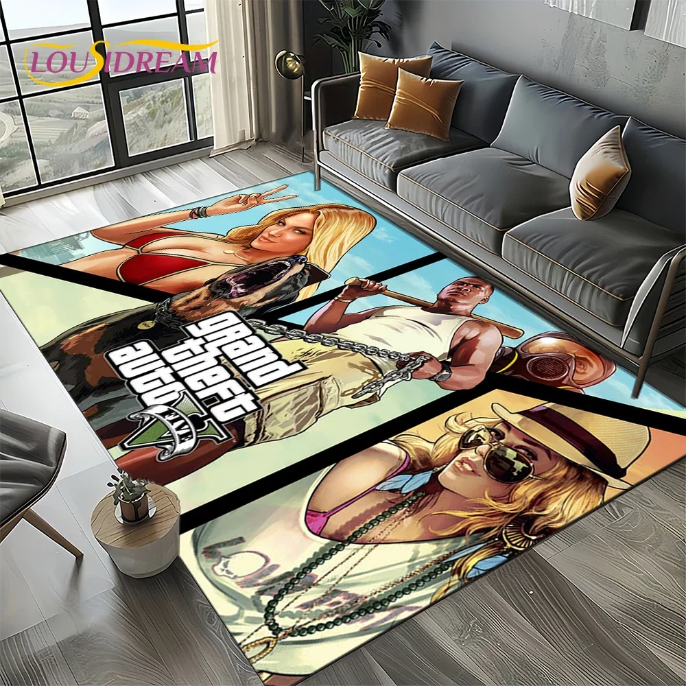 Коврик Grand Theft Auto GTA 6 для геймеров, для гостиной, спальни, дома, декора дивана, детский коврик, нескользящий напольный коврик, подарок
Коврик Grand Theft Auto GTA 6 для геймеров, для гостиной, спальни, дома, декора дивана, детский коврик, нескользящий напольный коврик, подарок
