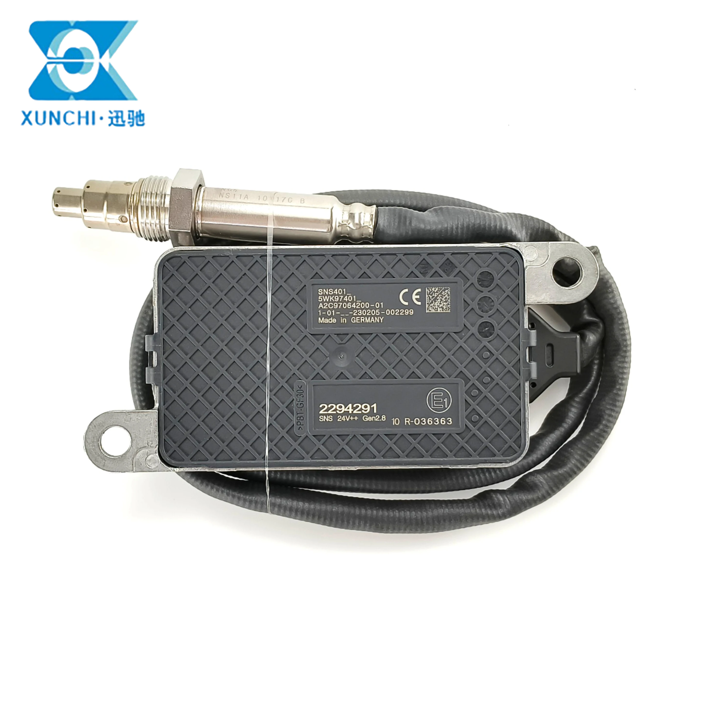 Новый датчик NOx 5WK9 7401 (2294291, SNS 401) для грузовиков Scania 2064769, 5WK97401, Scania R/P Series Euro 6 (модель 2026 года)
Новый датчик NOx 5WK9 7401 (2294291, SNS 401) для грузовиков Scania 2064769, 5WK97401, Scania R/P Series Euro 6 (модель 2026 года)