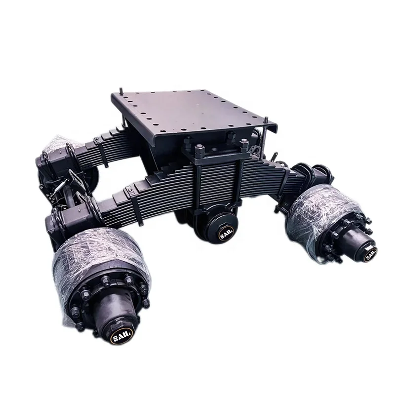 SAIL Custom 25T 30T 35T 40T 24T 28T 32T 36T Trailer Track Auto Parts Axle Single Point Suspension Bogie
SAIL Custom 25T 30T 35T 40T 24T 28T 32T 36T Trailer Track Auto Parts Axle Single Point Suspension Bogie