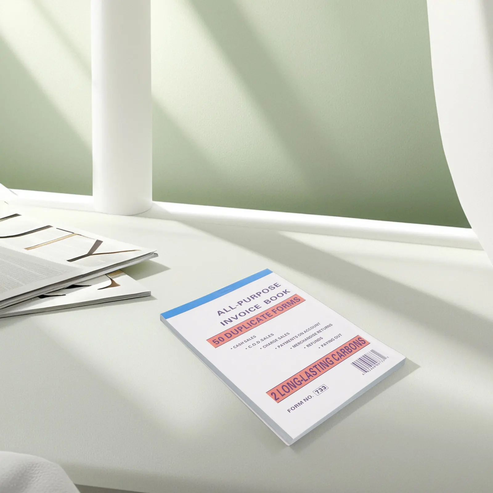 Small Business Receipt Book Purchase Order Convenient Size Multicolumn Sales Tracking for Restaurant Shops Order
Small Business Receipt Book Purchase Order Convenient Size Multicolumn Sales Tracking for Restaurant Shops Order