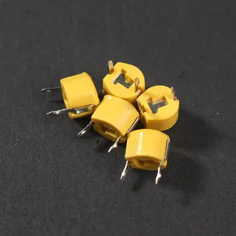 45PCS JML06 Variable Trimmer Capacitor Set 5PF 10PF 20PF 30PF 40PF 50PF 60PF 70PF 120PF Adjustable Capacitors Assortment Kit