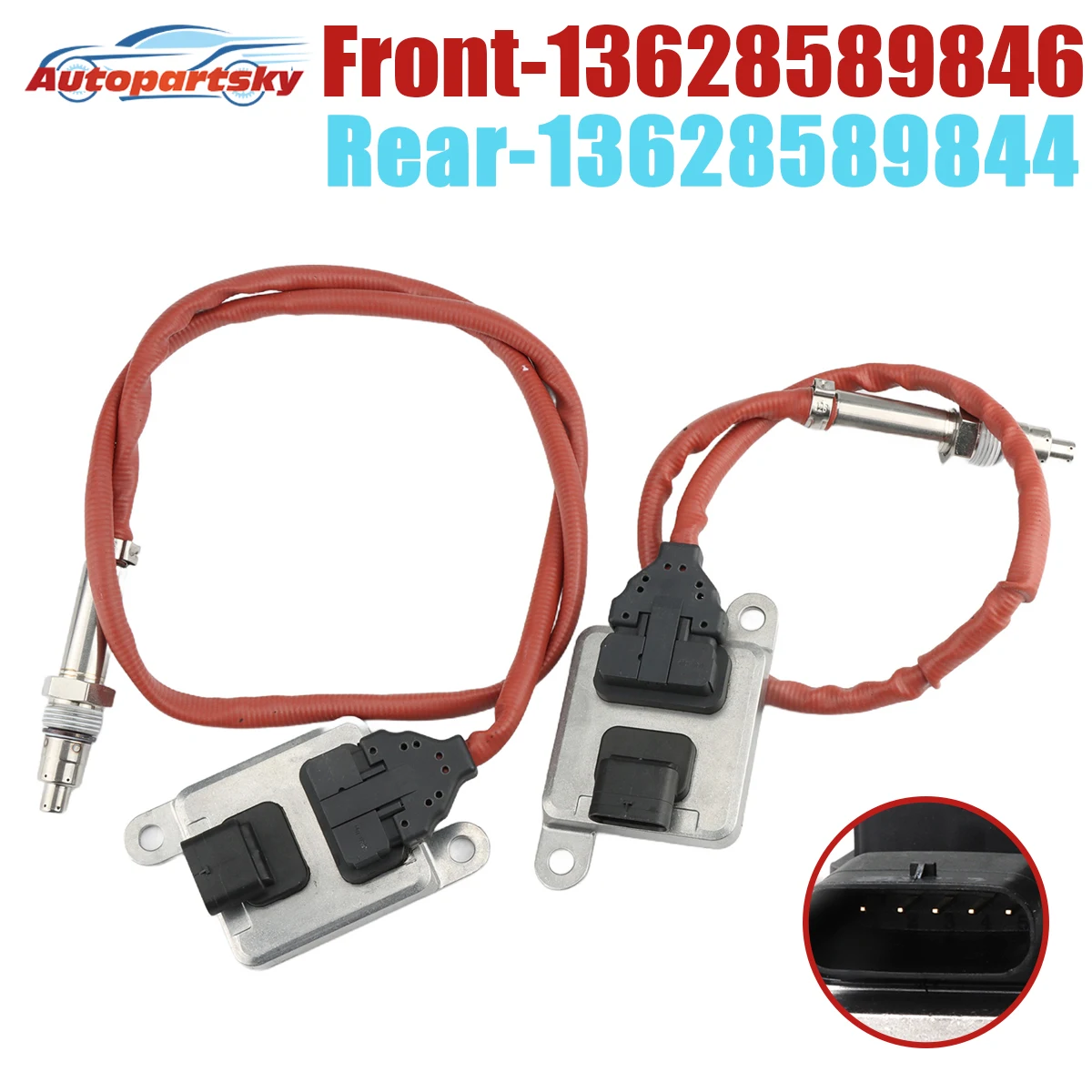 13628589844 13628589846 Nitrogen Oxygen Nox Sensor Front Rear For BMW F30 F31 328d 2017-2012 2.0 E70 X5 2009 2010 2011 2012 2013
13628589844 13628589846 Nitrogen Oxygen Nox Sensor Front Rear For BMW F30 F31 328d 2017-2012 2.0 E70 X5 2009 2010 2011 2012 2013