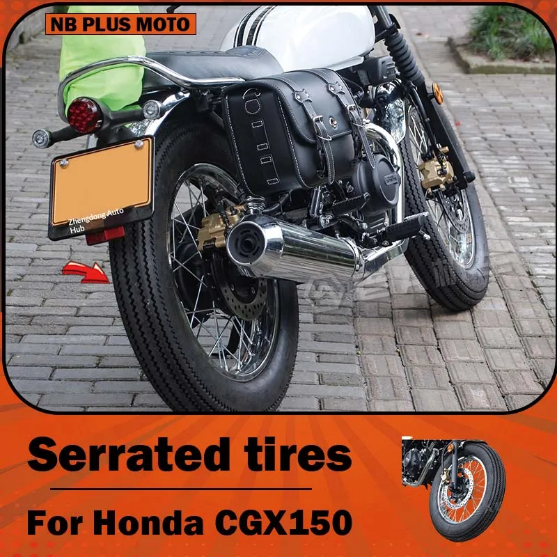 【Premium】For Honda CGX150 motorcycles, modified sawtooth tires, front and rear wheels, inner and outer tires, replacement tires,
【Premium】For Honda CGX150 motorcycles, modified sawtooth tires, front and rear wheels, inner and outer tires, replacement tires,