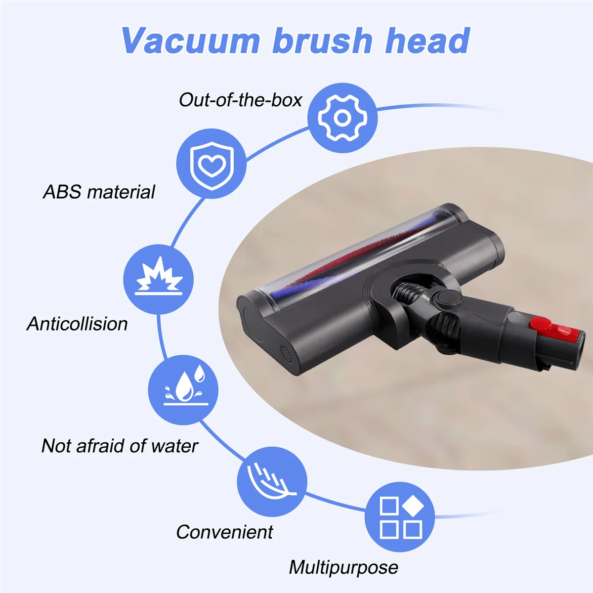 A94Z Вакуумные насадки Электрическая насадка для щетки для пола для Dyson V10 Slim/V12 Slim Беспроводные пылесосы Турбинная насадка для щетки
A94Z Вакуумные насадки Электрическая насадка для щетки для пола для Dyson V10 Slim/V12 Slim Беспроводные пылесосы Турбинная насадка для щетки