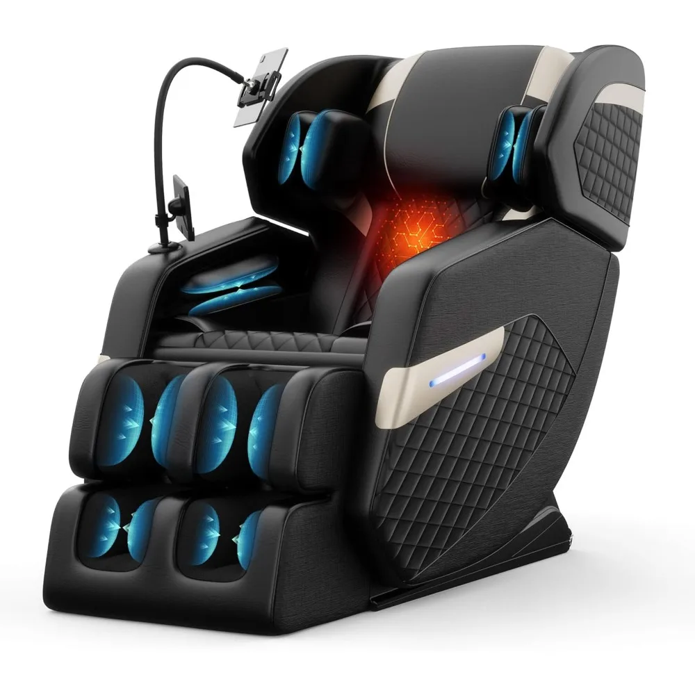 Zero Gravity Massage Chair Full Body Shiatsu Massage Chair Recliner with Heat, Air Pressure Massage, Foot Rollers, Bluetooth
Zero Gravity Massage Chair Full Body Shiatsu Massage Chair Recliner with Heat, Air Pressure Massage, Foot Rollers, Bluetooth
