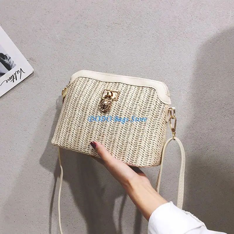 E8FB Women Lady Small Straw Woven Handbag Shoulder Bag Satchel Girl Tote Purse
E8FB Women Lady Small Straw Woven Handbag Shoulder Bag Satchel Girl Tote Purse