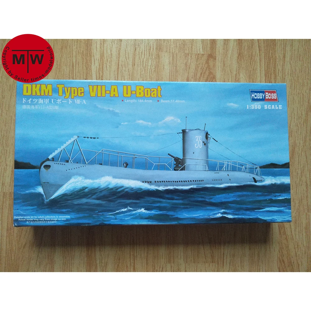 HobbyBoss масштаб 1/350 DKM темно-синий тип VII-A U-лодка военная пластиковая сборка модель здания # 83503
HobbyBoss масштаб 1/350 DKM темно-синий тип VII-A U-лодка военная пластиковая сборка модель здания # 83503